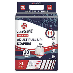DIAPERS ADULT PREMIUM X-LARGE PULLUP 10