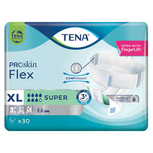 TENA PROSKIN FLEX SUPER EXTRA LARGE 30s