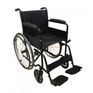 WHEELCHAIR ALUMINIUM-FLIP BACK HANDLES