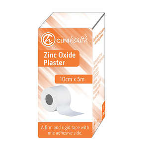 ZINC OXIDE PLASTER TAPE CLINIH 10CMX5M 1