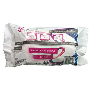 PLASTER OF PARIS BANDAGE CLINIHE 10CMX3M