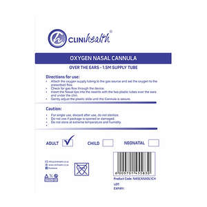 NASAL CANNULA- ADULT CLINIHEALTH 1