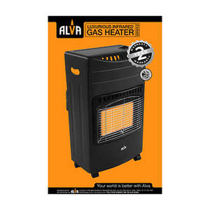 ALVA 3 PANEL LUXURIOUS INDOOR GAS HEATER
