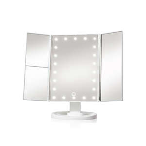 HOME QUIP MAKEUP MIRROR WITH MAGNIFIERS