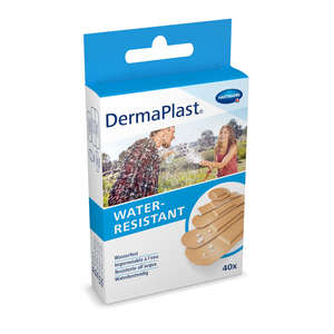 DERMAPLAST WATER RESISTANT ASSTD 40's