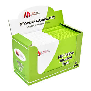 SALIVA ALCOHOL TEST MED DIANOSTECH