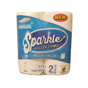 SPARKLE KITCHEN TOWEL 2PLY 100 SHEETS 2S