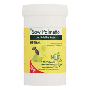 NRF SAW PALMETTO & NETTLE ROOT 120 TABS