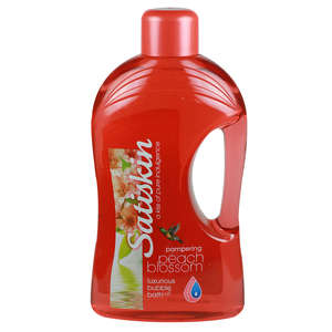SATISKIN BUBBLE BATH - PEACH 2L
