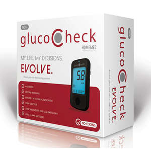 GLUCOCHECK EVOLVE GLUCOSE METER 1