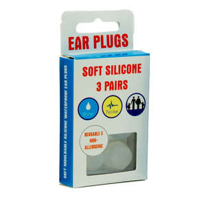 CIRRUS ECONO SILICONE EAR PLUGS 3 PAIR
