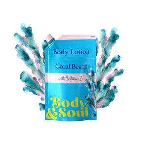 BODY & SOUL CORAL BEACH BODY LOT 500ML