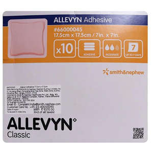 ALLEVYN ADHESIVE FOAM 175X175MM 10~