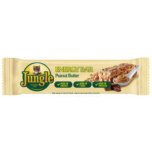 JUNGLE ENERGY BAR PEANUT BUTTER X30 ~