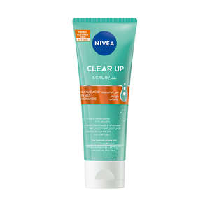 NIVEA FACE SCRUB CLEAR UP 75ML