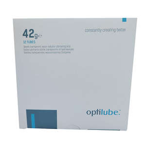 OPTILUBE LUBRICATING GEL STERILE 42G 12~