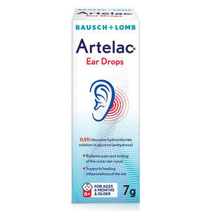 ARTELAC EAR DROPS 7G