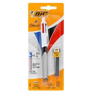 BIC 4 COLOURS 3+1 PEN 1