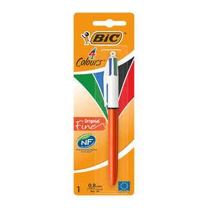 BIC 4-COLOURS FINE PEN 1