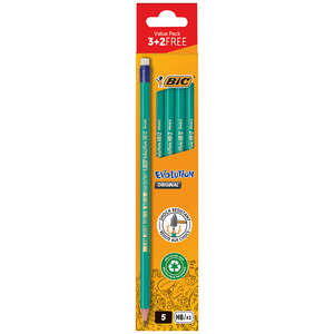 BIC EVOLUTION 655 HB BLISTER 3+2