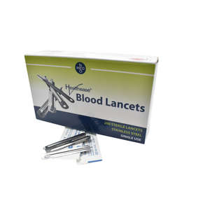 LANCET BLOOD STAINL/STEEL HEALTHEAS 200~