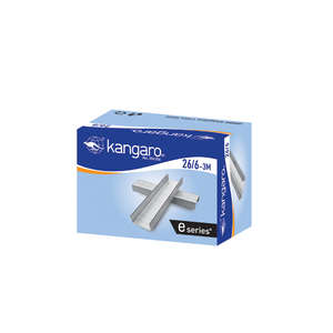 STAPLES 26/6 3M E HALF STRIP BOX 3000
