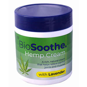 BIO-SOOTHE HEMP CREAM 500G