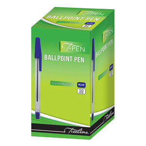 T-PEN BLUE CRYSTAL BALLPOINT PEN 50~