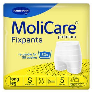 MOLICARE PREM FIXPANTS LONGLEG SMALL 5~