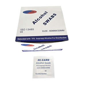 ALCOHOL SWABS 60MMX30MM HICARE 200~