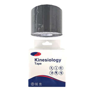 KINESIO TAPE 5CMX5M BLACK COTTON HICAR 1