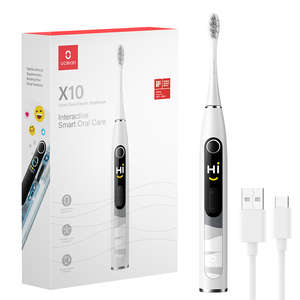 OCLEAN X10 SONIC TOOTHBRUSH - GREY 1
