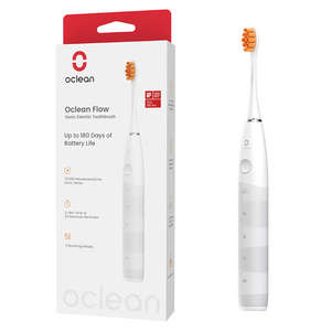 OCLEAN FLOW SONIC TOOTHBRUSH WHITE 1