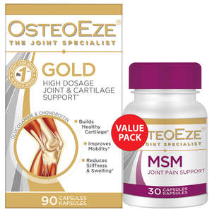 OSTEOEZE GOLD 90 + OESTEOEZE MSM 30 BAND