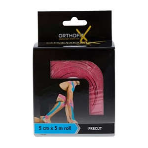 ORTHOFIT X KINESIOLOGY TAPE PINK 5M 1