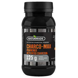 NATURMADE POWDER ACTIVATED CHARCOAL 125G