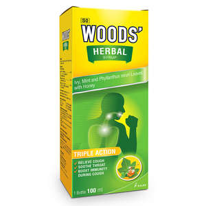 WOODS HERBAL COUGH SYRUP 100ML