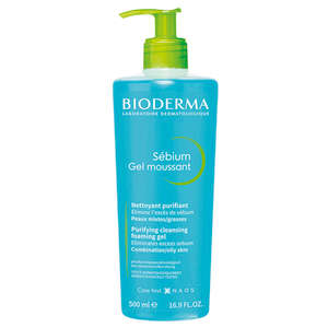 BIODERMA SEBIUM FOAMING GEL BOTTLE 500ML
