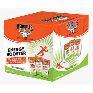 HERCULES ENERGY BOOSTER APPLE 10MLX48 ~