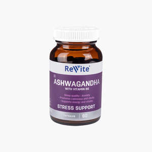 REVITE ASHWAGANDA + B6 CAPS 60