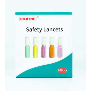 SAFETY LANCET 21G RILIFINE 100's