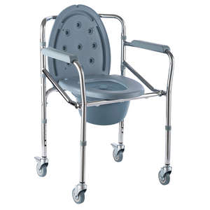 COMMODE CHAIR WITH WHEELS MX