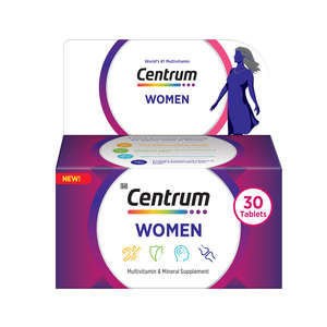 CENTRUM WOMEN MULTIVITAMIN TABLETS 30