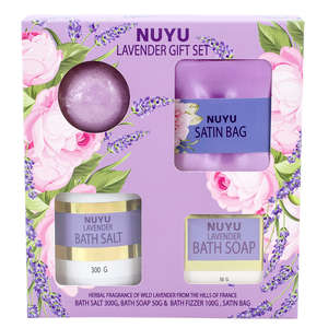 LADIES GIFT SET LAVENDER NUYU - BATH
