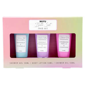 LADIES TRIO GIFT SET NUYU - SHOWER