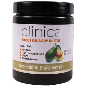 CLINICA BODY BUTTER AVO & SHEA  500G