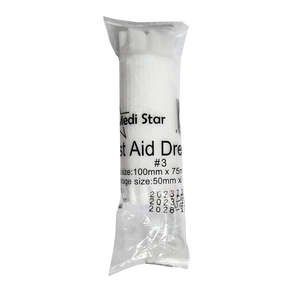 FA DRESSING NO 3 (100MMx75MM PAD) 1's