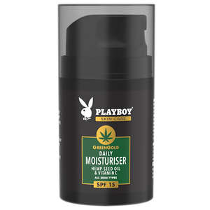 PLAYBOY FACE MOISTURISER GREEN GOLD 50ML