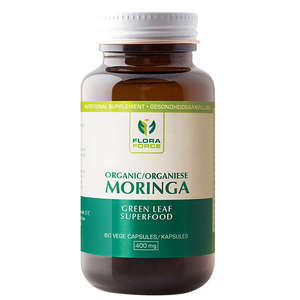 FLORA FORCE ORGANIC MORINGA 60 CAPSULES