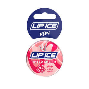 LIP ICE LIP BALM TINTED CHERRY TIN 20G